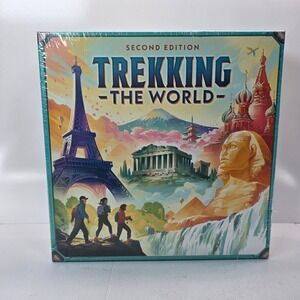 Trekking The World Second Edition Board Game Underdog Games New Sealed Strategy